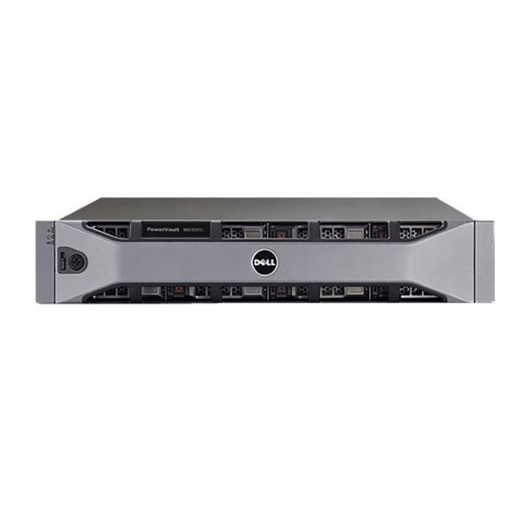 Dell MD3820I Dual 8G Cache Controller, No hdd, 24 SFF, 10G iSCSI, 600W RPS