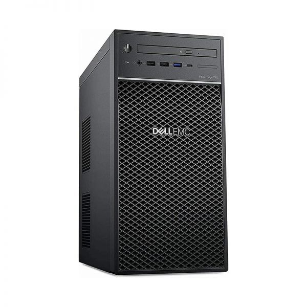 Dell T40 E-2224G/8G/1TB 7.2K SATA 3.5*1/DVDRW/PSU - Dell PowerEdge T40 Servers