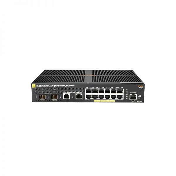 JL693A - Aruba 2930F 12G PoE+ 2G/2SFP+ Switch